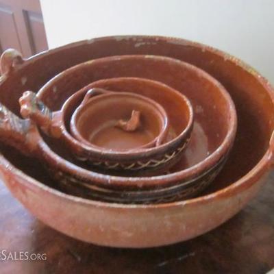 Vintage Mexican Pots
