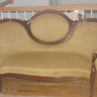 Victorian Settee Sofa couch
