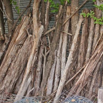 cut cedar posts