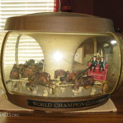 Vintage Budweiser Carousel Light - Fantastic Find