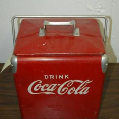 Vintage Coca Cola cooler