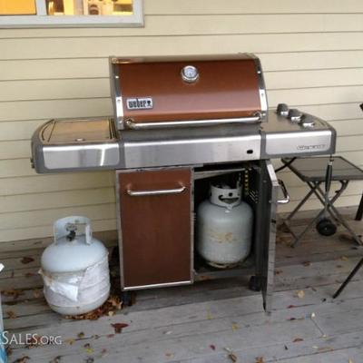 Weber and SS Grill