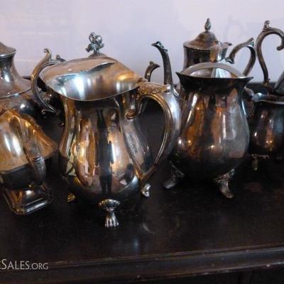 Sterling serving pieces