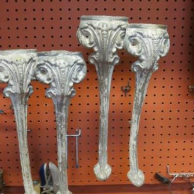 antique Cast aluminum legs