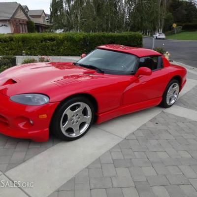 2002 Dodge Viper Roadster 9,300 mi.