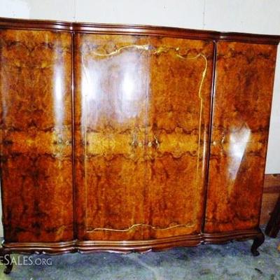 THIS FABULOUS ARMOIRE IS FROM ITALY, AROUND THE TURN OF THE 20th CENTURY