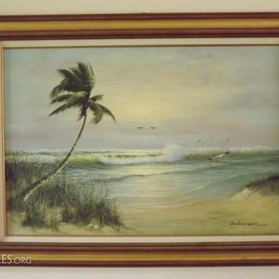 OIL PAINTING  BY EDMONSON