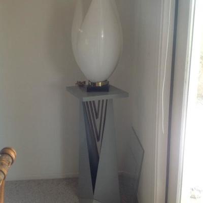 Rougier lamp on steel base
