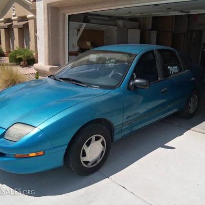 97 Pontiac Sunfire cream puff 78000 miles autotrans cold a/c