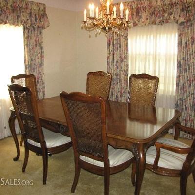 Beautiful dining set with chairs