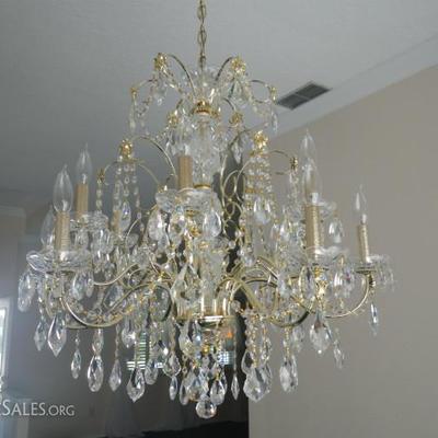 Swarovski crystal chandelier