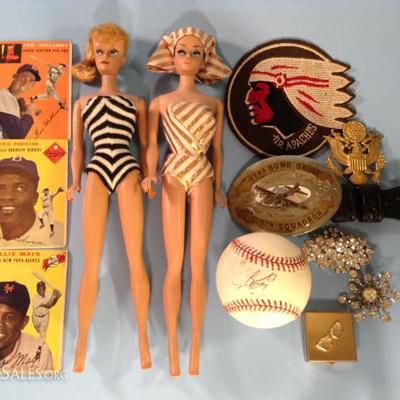 barbie, baseball cards, dolls, ww2, POW, 