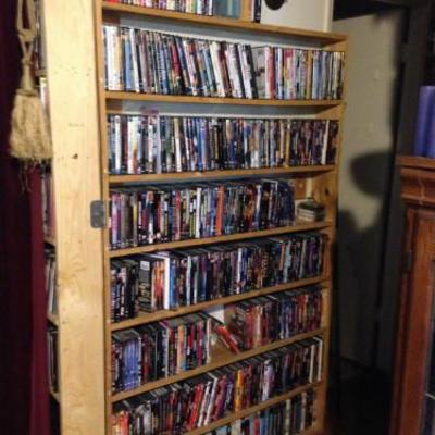 over 2000 dvd's