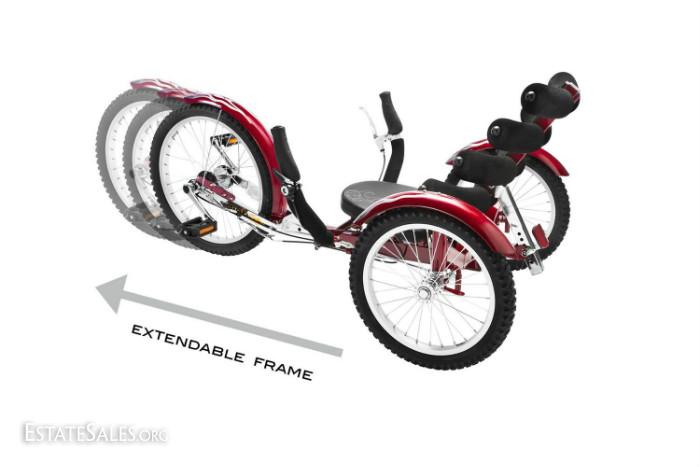 75*30*44inch Waterproof Bicycle 3-Tricycle Bike Cover Rain Dust Protector /& Bag