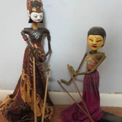 Handmade Indonesian Puppets