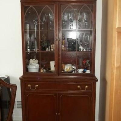 vintage china cabinet