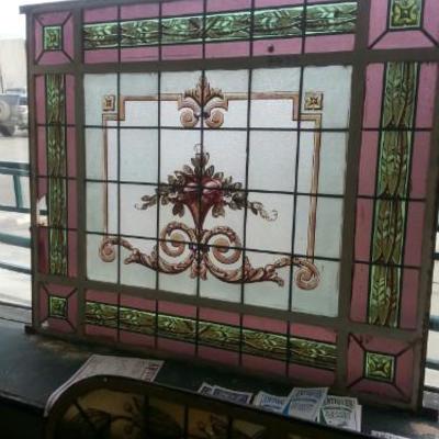 antique stained glass