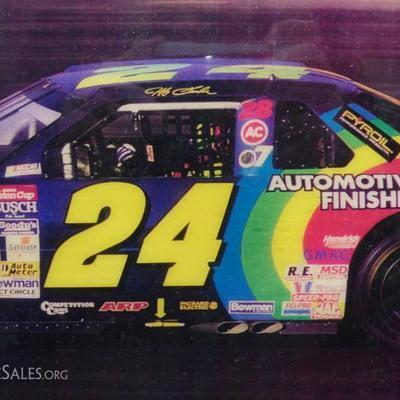 www.CTOnlineAuctions.com/SandhillsNC           #24 Jeff Gordon Collectors Clock