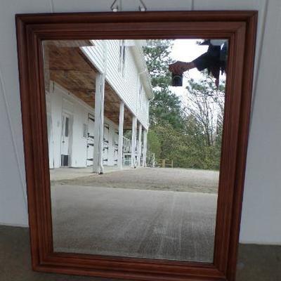 Large Beveled Mirror www.CTOnlineAuctions.com/SandhillsNC