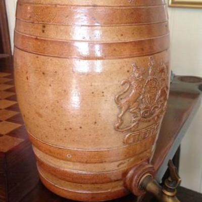 Antique English rum jug