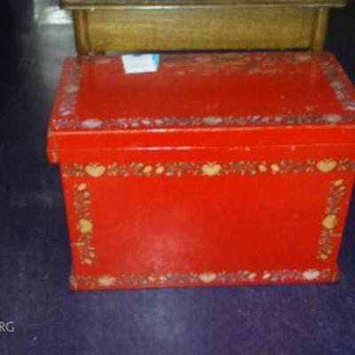 Old Painted Chest