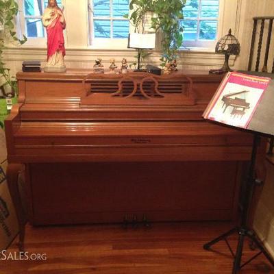 Otto Altenburg upright piano.