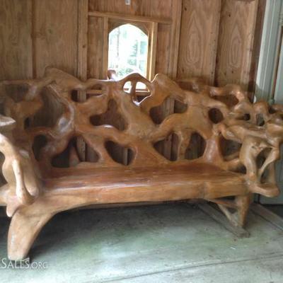 Teak Root Couch
