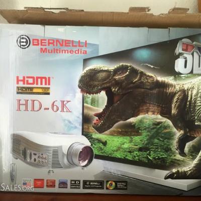 NEW! BERNELLI
3D PROJECTION TV
