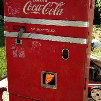 Vintage Coca Cola vending machine
Model # BV56