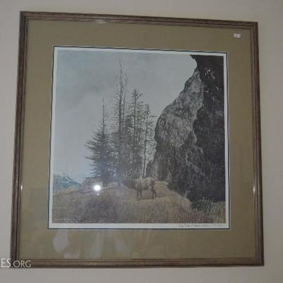 Big Salmon Drainage by Frank Hagel, Signed/Numbered