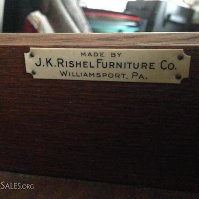 4 Piece J.K. Rishel Furniture Company dining room set!