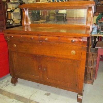 1800's Empire Sideboard