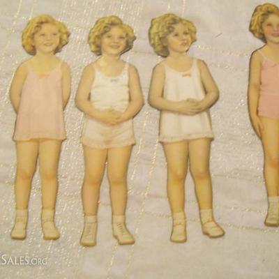 Shirley Temple paper dolls