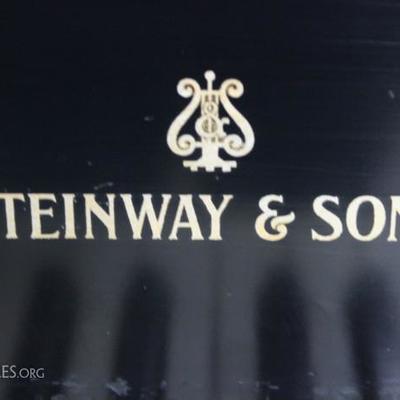 J1#1 Steinway Sons 1939 Baby Grand Piano 5â€™1â€™â€™ Black Satin Few Scratches on Key Cover Condition of 9 #295580 Model S