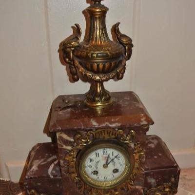 Antique French Marble Clock