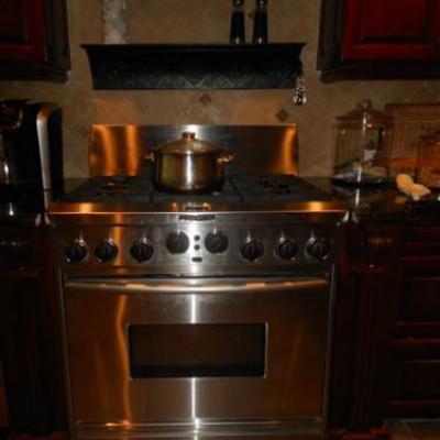 kitchen aid stove
