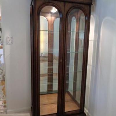 Lightted Curio Cabinet