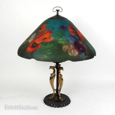 Handel Floral Poppy Lamp