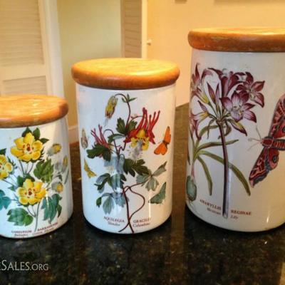 Painted Kitchen Containers