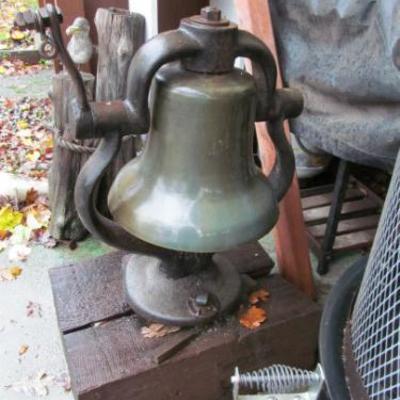 old railroad train bell