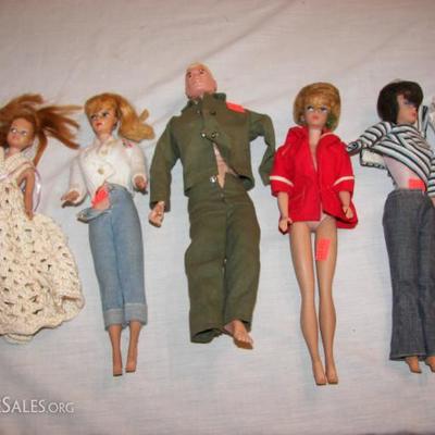 1958 AND 68  BARBIES