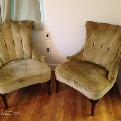Hollywood Regency chairs