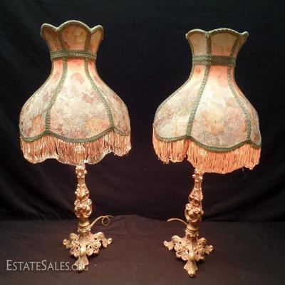 Two Beautiful Victorian Lamps                               http://www.ctonlineauctions.com/detail.asp?id=359452