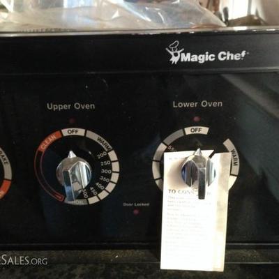 Magic Chef 97F-4EXWW double-decker oven, never installed