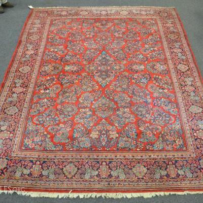 9 X 12 Sarouk, one of 40 rugs