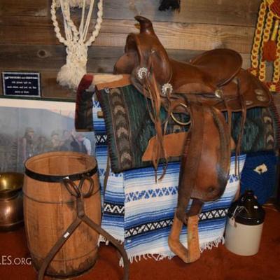 Saddle & Western theme decor