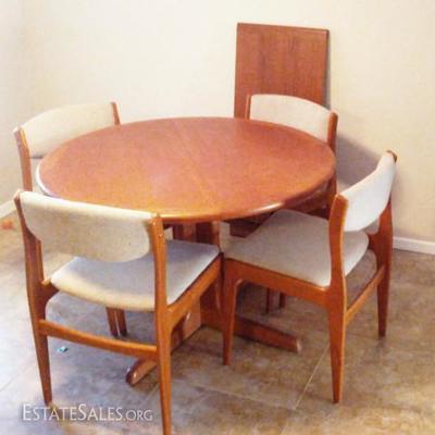 Teak Table with Chairs