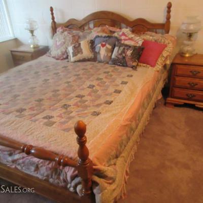 King Size Maple Bed