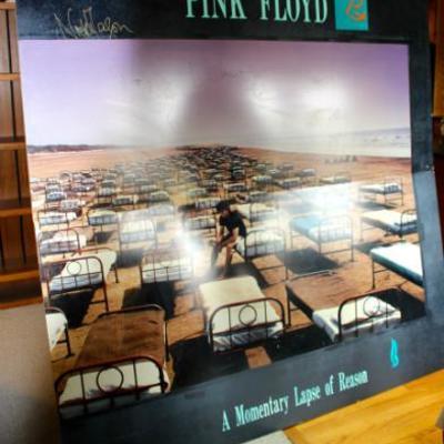 7'x7' Signed Poster Pink Floyd's 