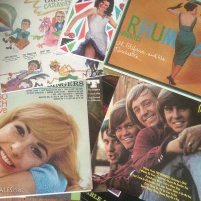 LP record albums: Monkees, Chad & Jeremy, Ray Coniff, Doris Troy and many more!